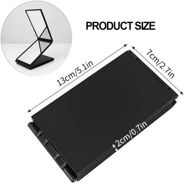 Miroir pliable multi-angles à 360 degrés