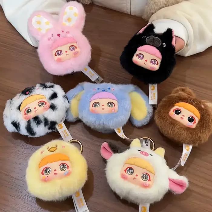 Série de miroirs de maquillage Chaton : Boîte mystère avec miroir au design créatif et mignon
