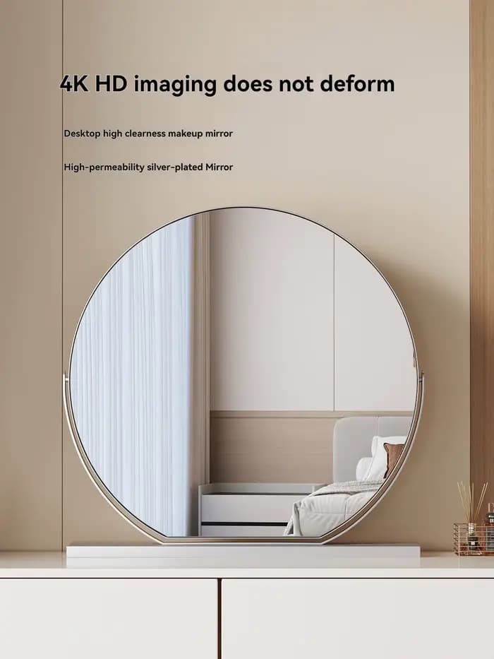 Miroir de beauté demi-cercle de haute qualité