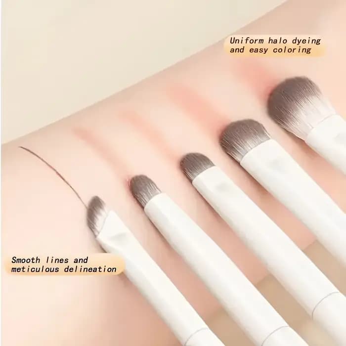 Ensemble de pinceaux de maquillage pour les yeux 5 pièces