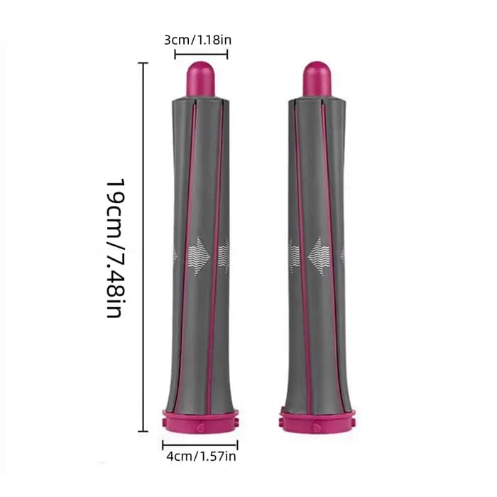 Pour HS01 HS05 HD03 HD08 Airwrap : Barils de bouclage longs