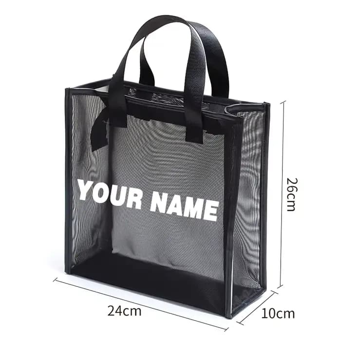Sac d'école de maquillage portable avec logo personnalisé