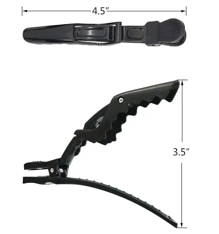 Pinces à cheveux Alligator