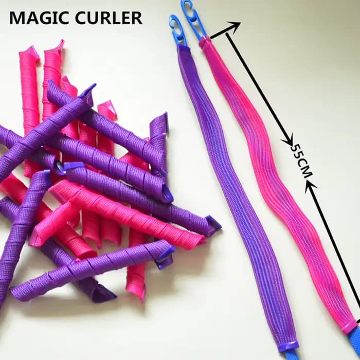20 pièces/sac 55cm bigoudis magiques