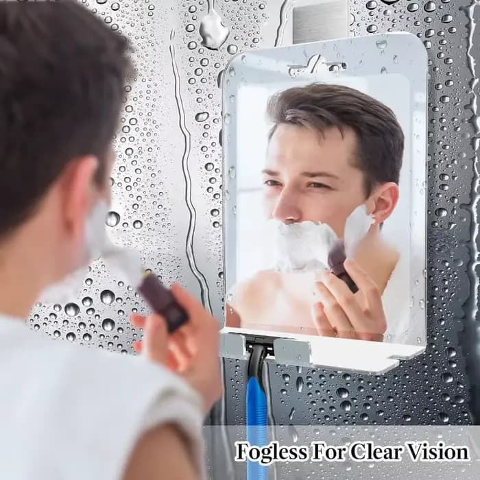 Miroir anti-buée en acrylique de grande taille