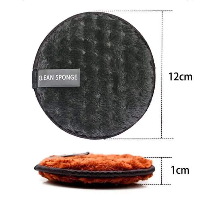 Éponges démaquillantes en Fiber douce