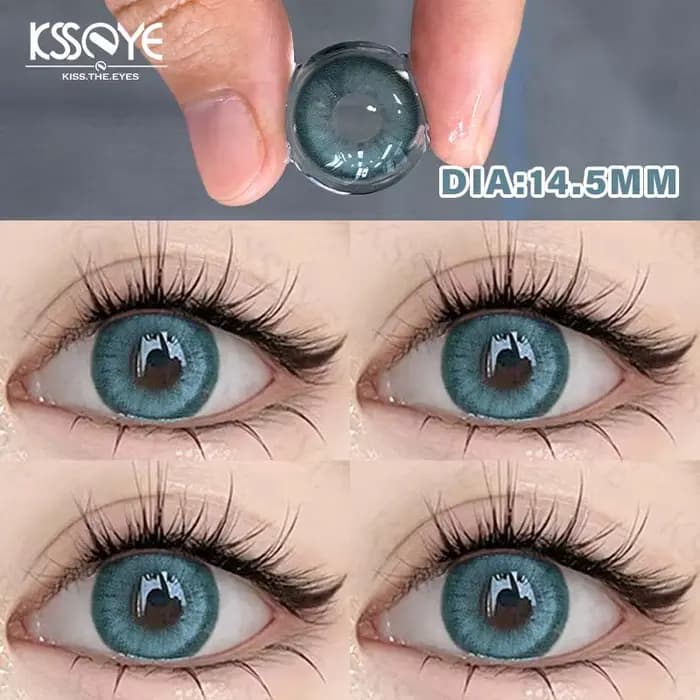 Lentilles de Contact Vertes avec Dioptrie