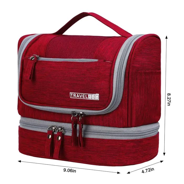 Nouveau sac de toilette Portable avec crochet suspendu