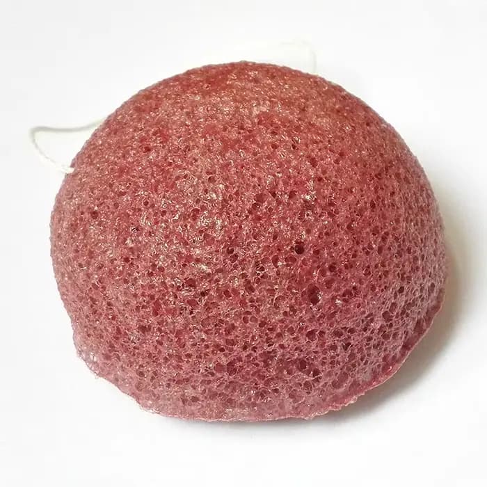 Éponge Konjac ronde pour le lavage du visage