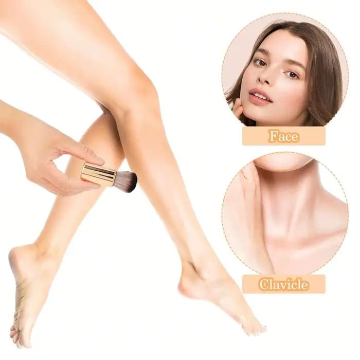 Brosse de maquillage pour le corps