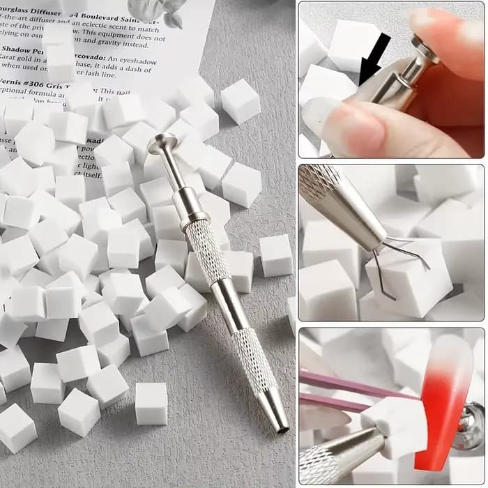 Ensemble d'éponges pour nail art
