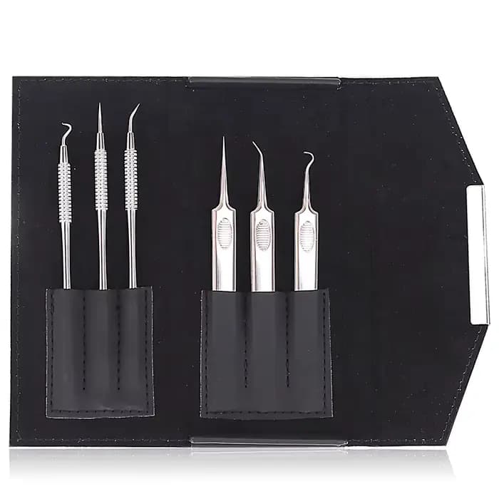 Extension de cils pince à épiler sac de rangement en cuir Portable organisateur étui faux