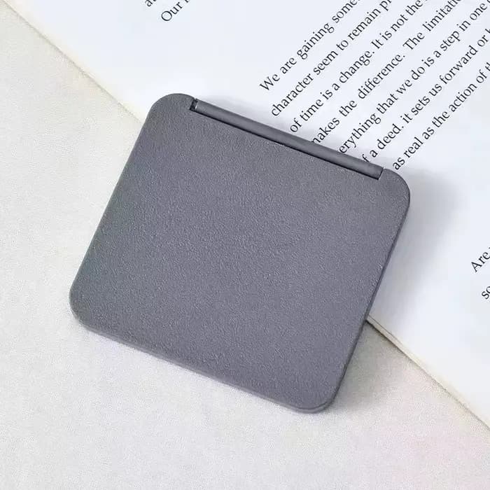 Mini miroir de maquillage double face pour filles, carré, portable, mignon, sac à main, compact, plusieurs couleurs, cadeau