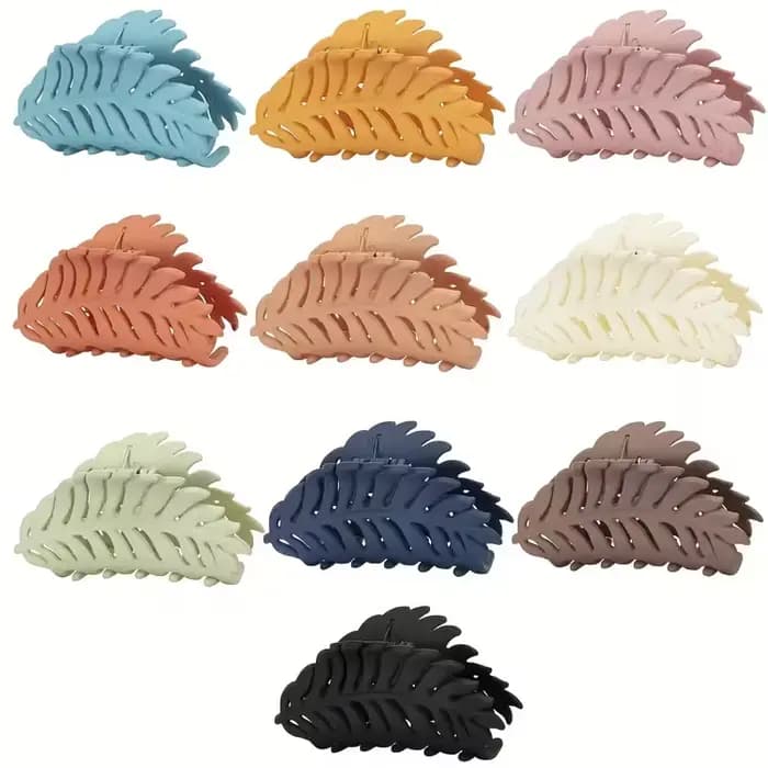 Épingle à cheveux de luxe, accessoire pour cheveux en forme de feuille, épingle à cheveux pour femme, épingle à cheveux en forme de griffe, idéale pour les festivals
