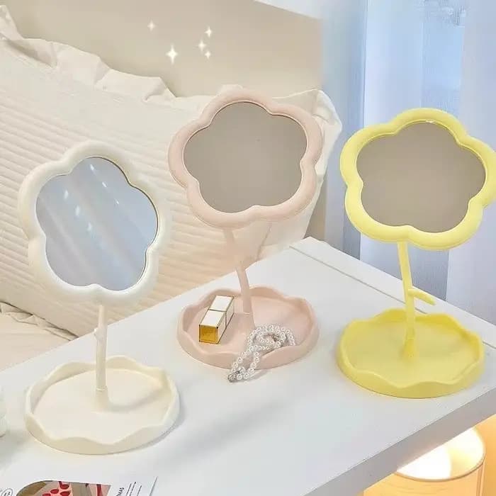 Miroir de maquillage mignon style Ins
