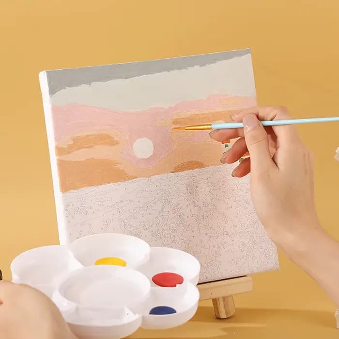 Ensemble de pinceaux en plastique