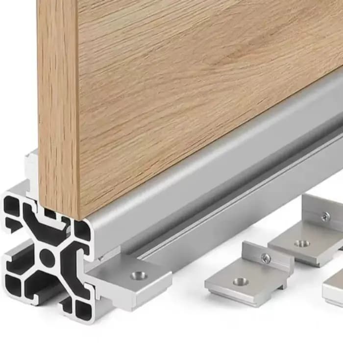 20/1 Sets Accessoires de fixation pour panneaux latéraux, Pièces de fixation pour profilés en aluminium, Supports de fixation pour séries 2020 3030 4040, Matériel de bricolage