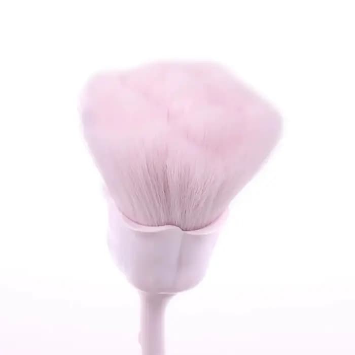 Brosse à ongles en forme de fleur pour manucure