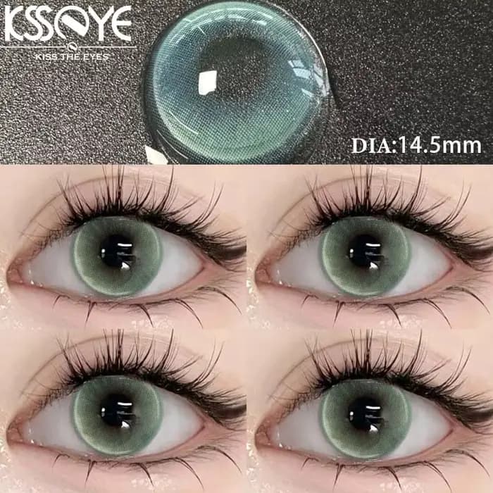 Lentilles de Contact Vertes avec Dioptrie