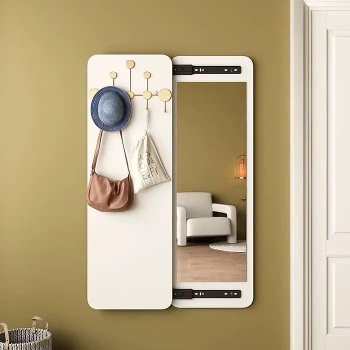 Miroir d'ornement blanc Design moderne