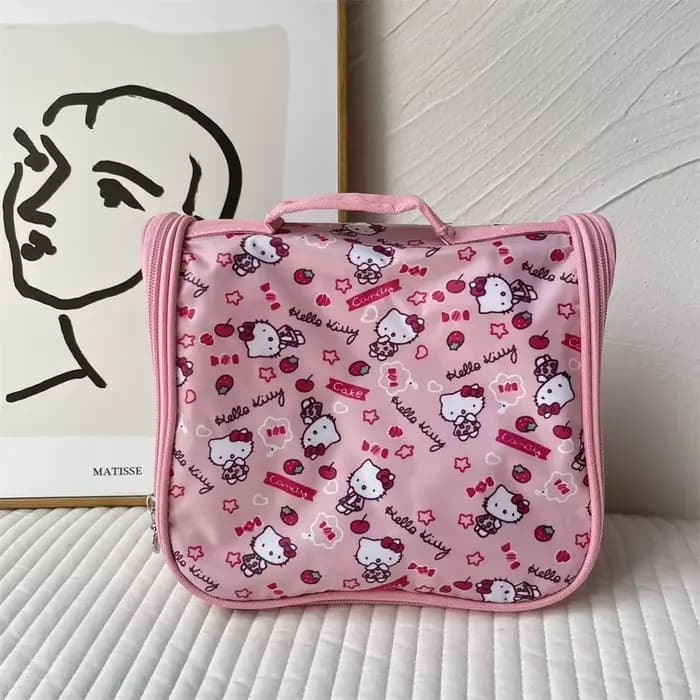 Sac à cosmétiques Kawaii Sanrio Hello Kitty