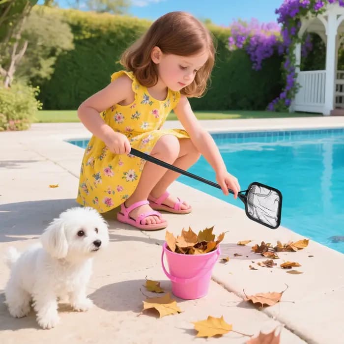 Filet de nettoyage pour piscine, filet de récupération pour piscine, accessoires de nettoyage pour fontaine, outil de retrait des débris pour aquarium, baignoire, bassin à poissons