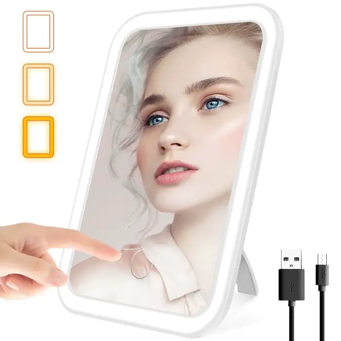 Miroir de maquillage LED