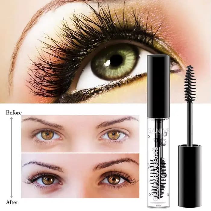 Gel cosmétique transparent pour sourcils