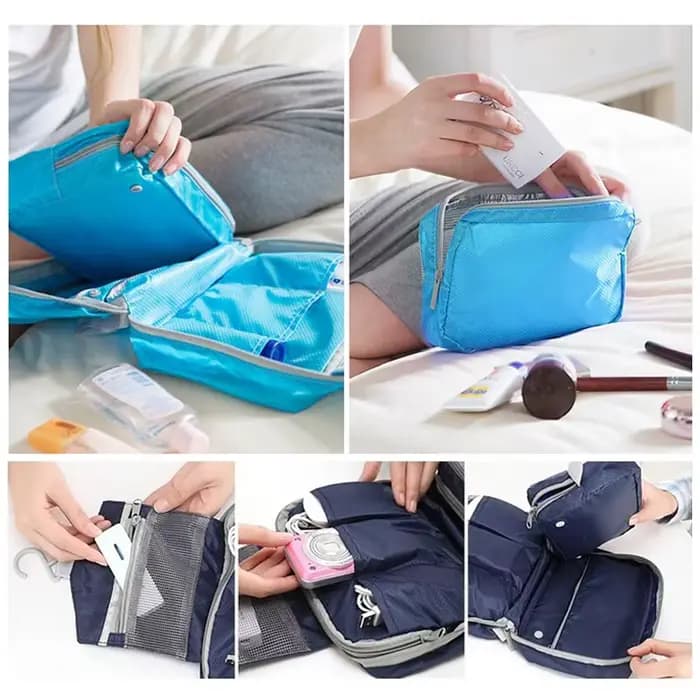 Sac de rangement de toilette suspendu