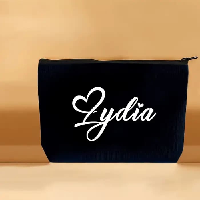 Pochette à maquillage personnalisée