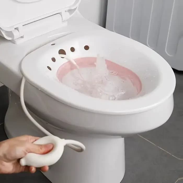 Kit de bain de siège pliable pour femmes