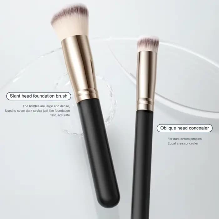 Pinceau de maquillage utile multifonctionnel réutilisable Contour Blush brosse de beauté visage correcteur