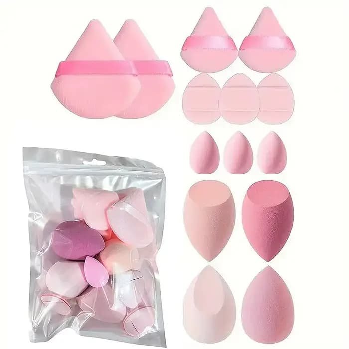 Éponges de maquillage, 14 pièces