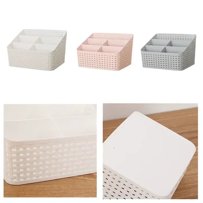 Boîte de rangement de maquillage pour bureau de cosmétiques