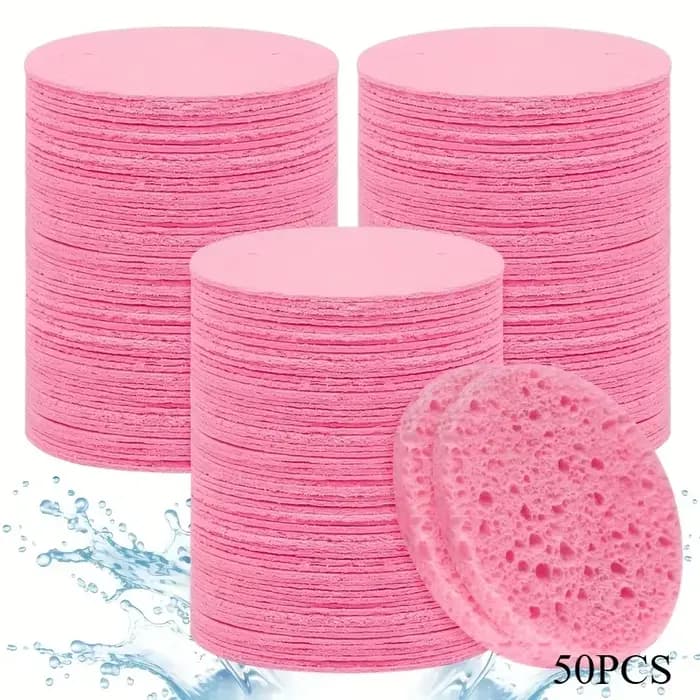 Éponge d'hydrothérapie cosmétique pour le visage compressée