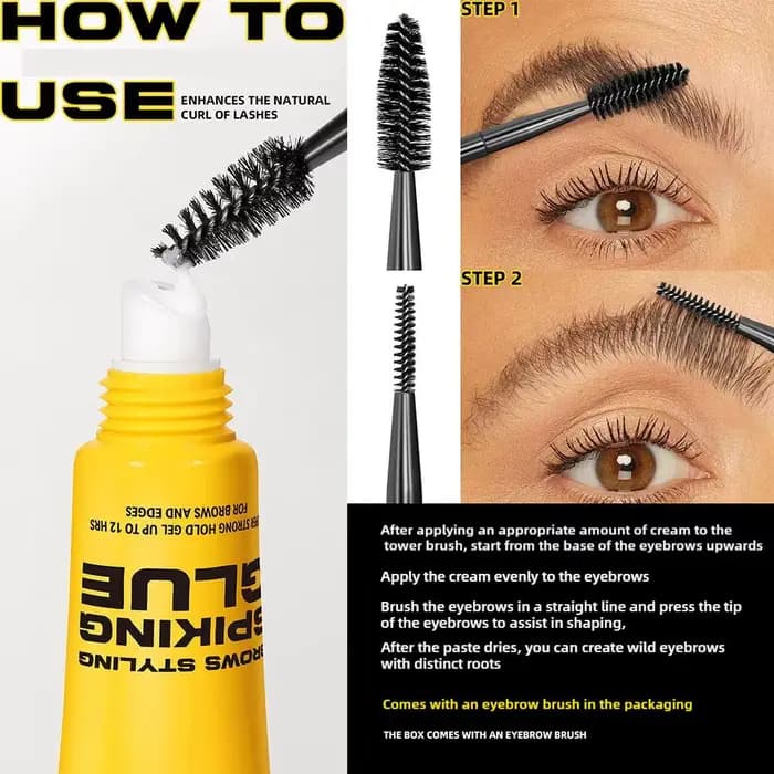 Gel coiffant pour sourcils 3D