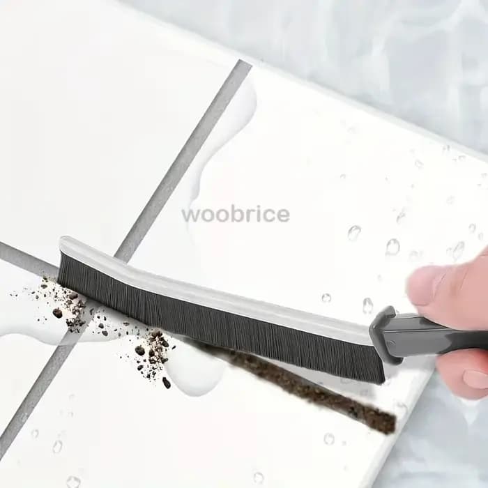 Brosse de nettoyage domestique, épurateur de salle de bains, radiateur, brosse de nettoyage de crevasses, brosses fines multifonctions, manche Long ergonomique