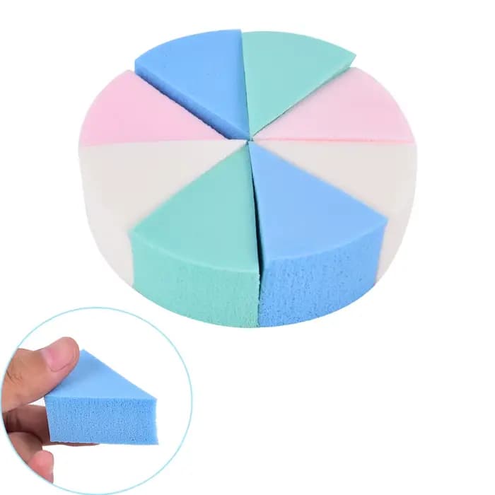 Éponge de maquillage en forme de Triangle