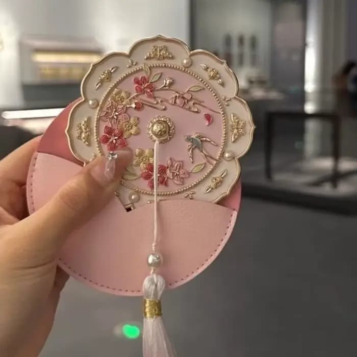 Nouveau miroir à main de style chinois