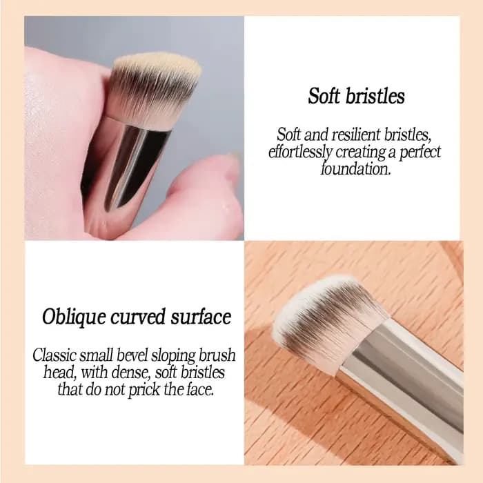 Hourglass-Pinceau de maquillage à poils en fibre douce