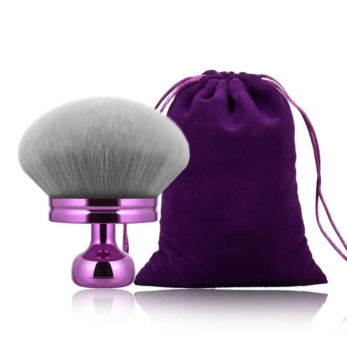 Pinceau correcteur grande taille de haute qualité, pinceau corporel Kabuki, outil cosmétique portable, grands pinceaux de maquillage semi-circulaires pour fond de teint