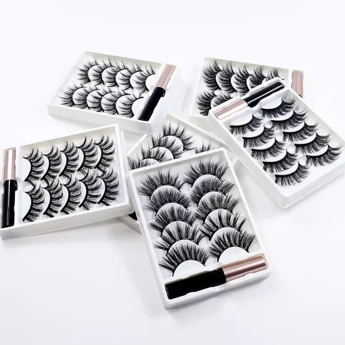 Faux-Cils Magnétiques Naturels Réutilisables