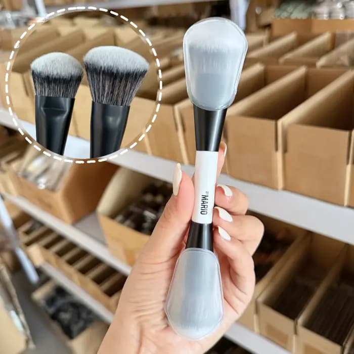 F4 F1 F3 Brush and 5g Mario Single Color Matte Makeup Blushes Palette Cheek Contour Cosmetics Blusher Cream