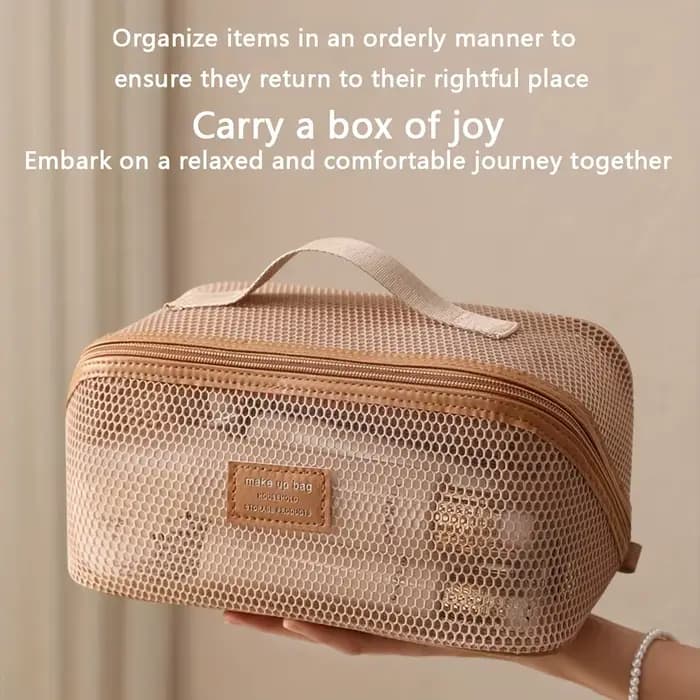 Sac de rangement de maquillage de luxe