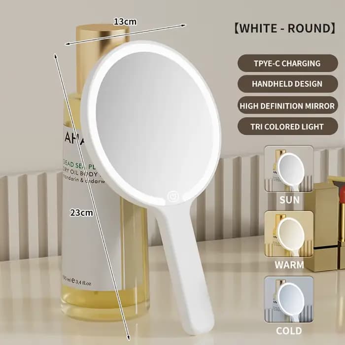Miroir de maquillage intelligent LED