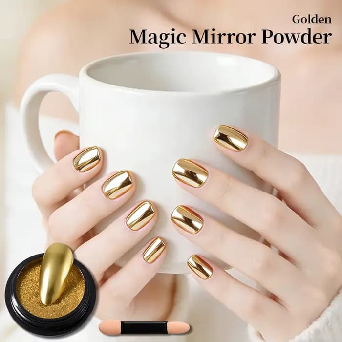 Poudre magique pour ongles en 3 couleurs