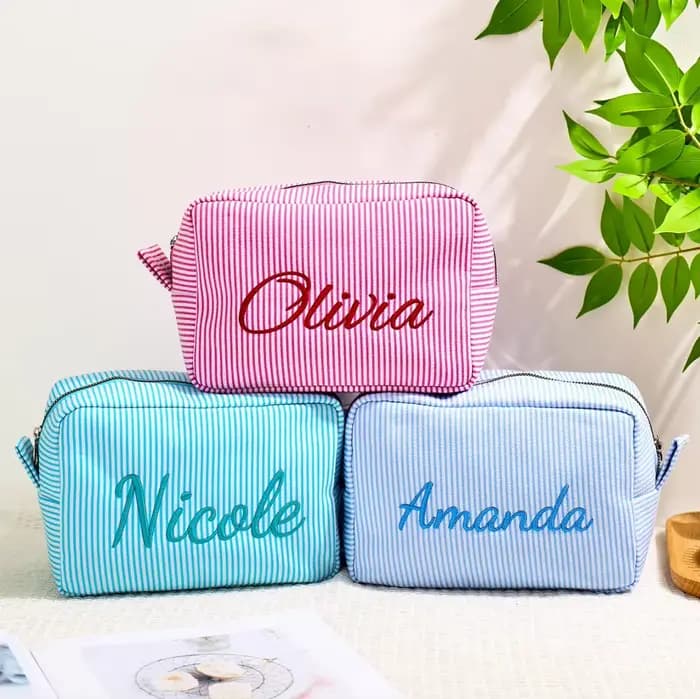 Trousse de maquillage personnalisée