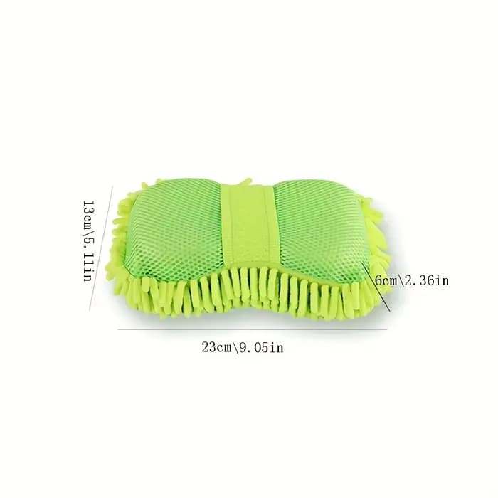 Éponges de nettoyage pour voiture - Fibres de corail haute densité, poignée ergonomique résistante aux rayures pour le detailing automobile et l'entretien des surfaces
