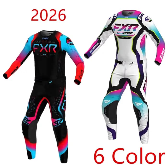 2026 fh rose MX Kit tout-terrain ensemble d'équipement de Motocross ensemble de maillot Enduro Combos de vélo de saleté combinaison de moto