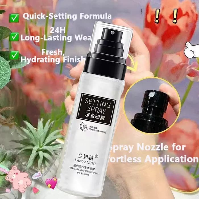 Spray fixateur de maquillage